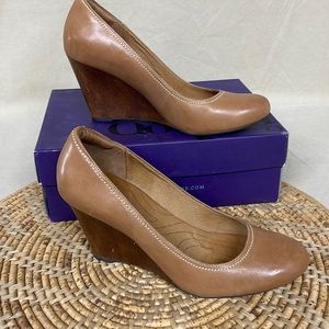 Indigo Purity Snow wedge hill in tan